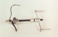 A picture of a strapping tensioner tool